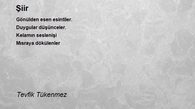 Tevfik Tükenmez