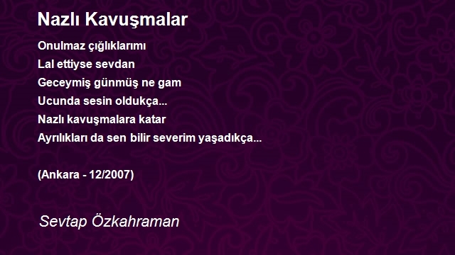 Sevtap Özkahraman