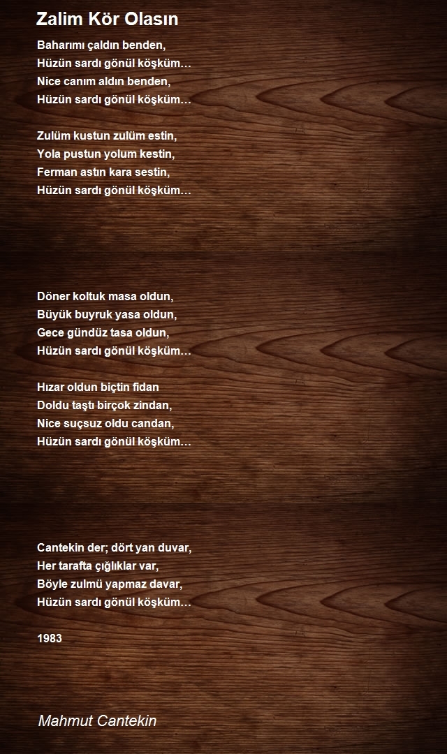 Mahmut Cantekin
