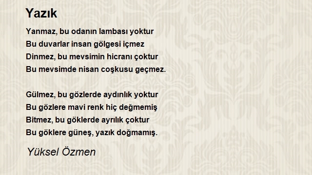 Yüksel Özmen