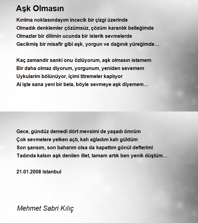 Mehmet Sabri Kılıç