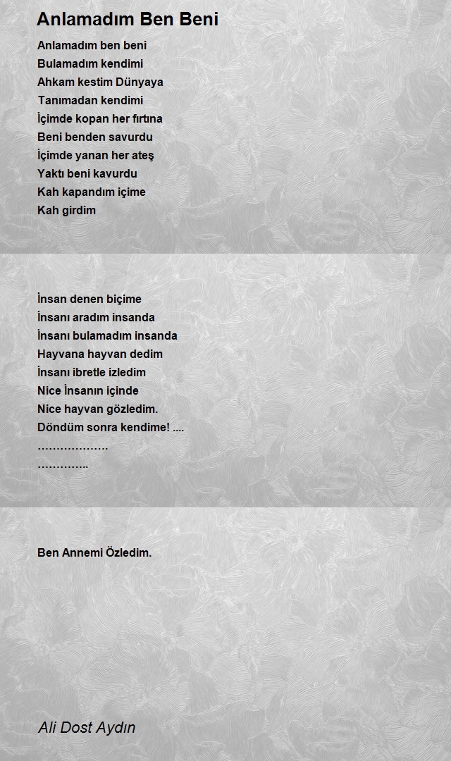 Ali Dost Aydın