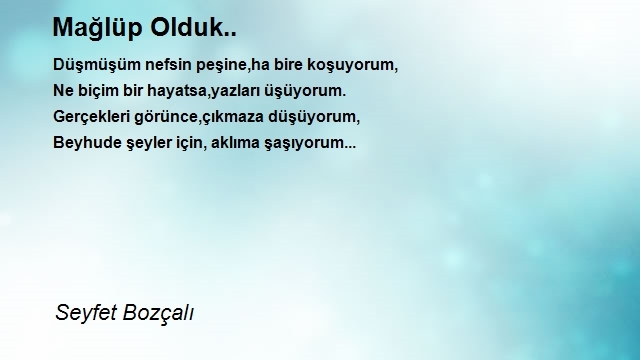 Seyfet Bozçalı