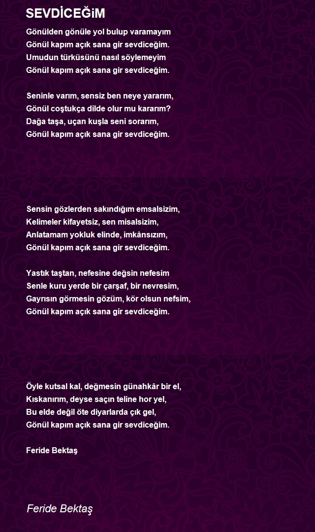 Feride Bektaş