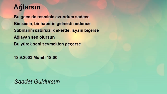 Saadet Güldürsün