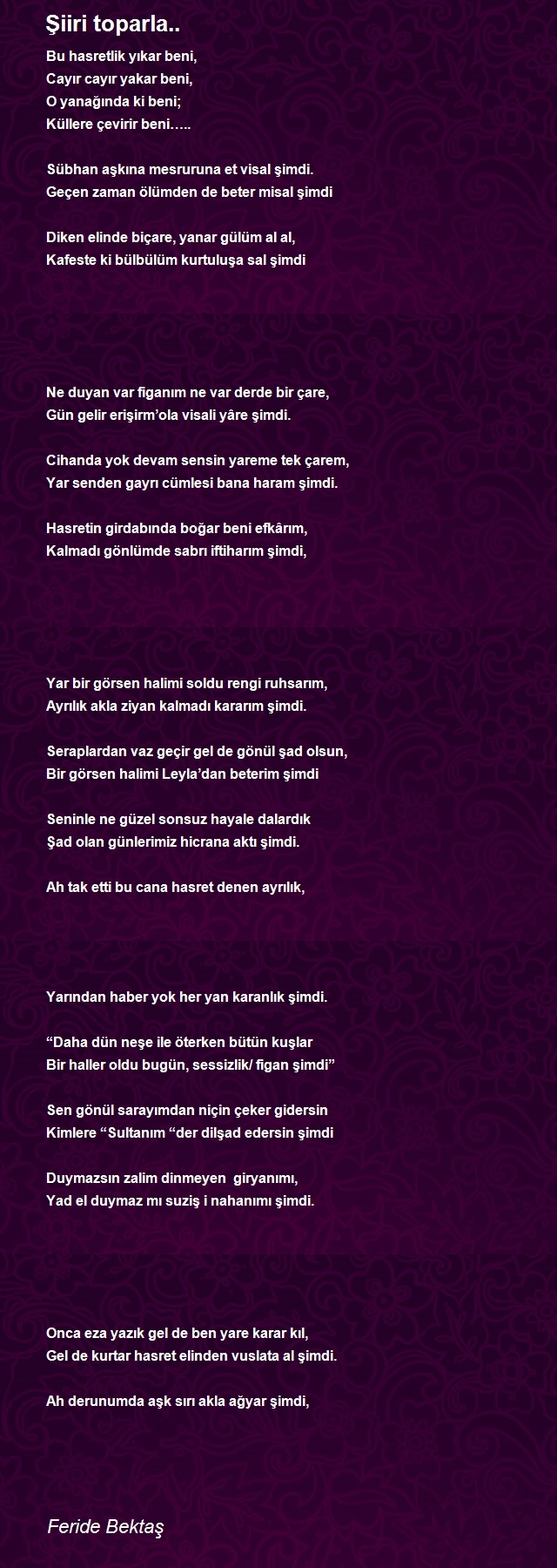 Feride Bektaş