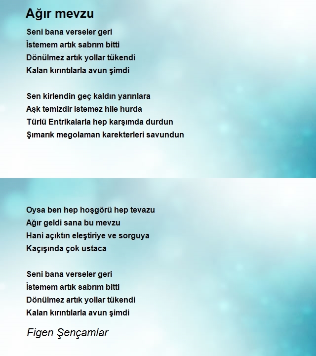 Figen Şençamlar