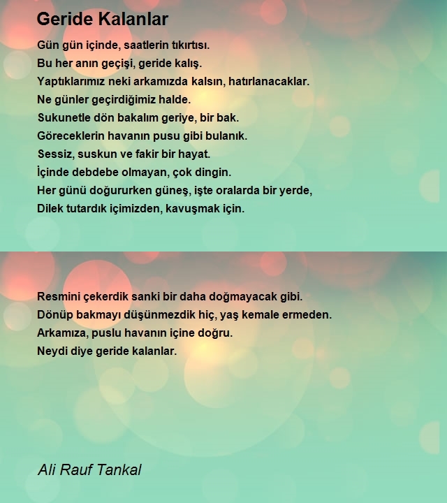 Ali Rauf Tankal