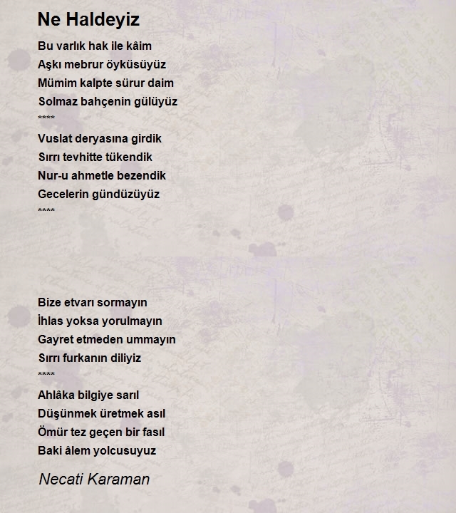 Necati Karaman