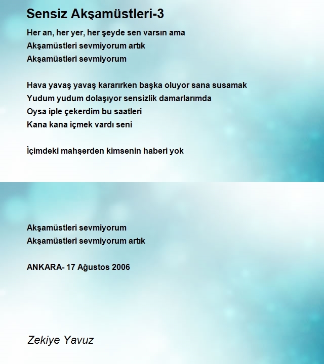Zekiye Yavuz