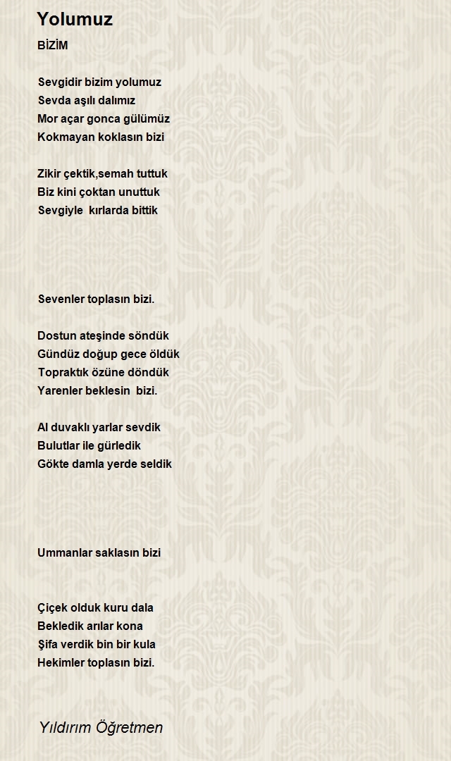Yıldırım Öğretmen