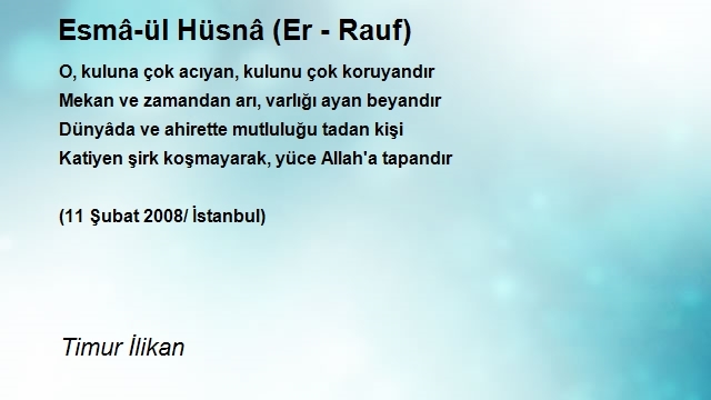Timur İlikan