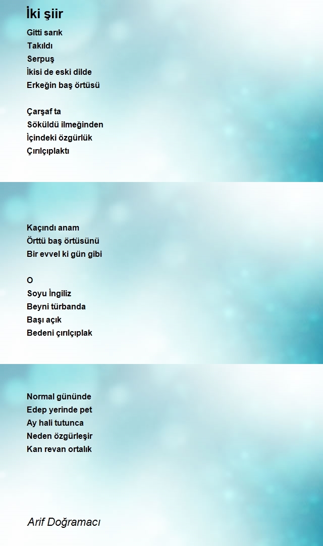 Arif Doğramacı