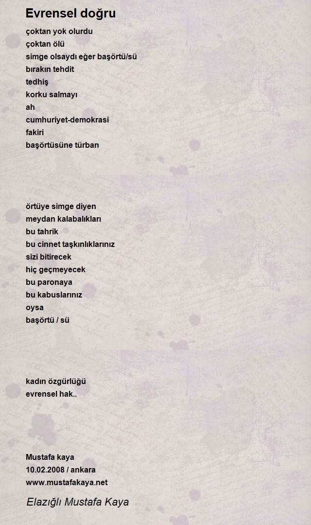 Elazığlı Mustafa Kaya