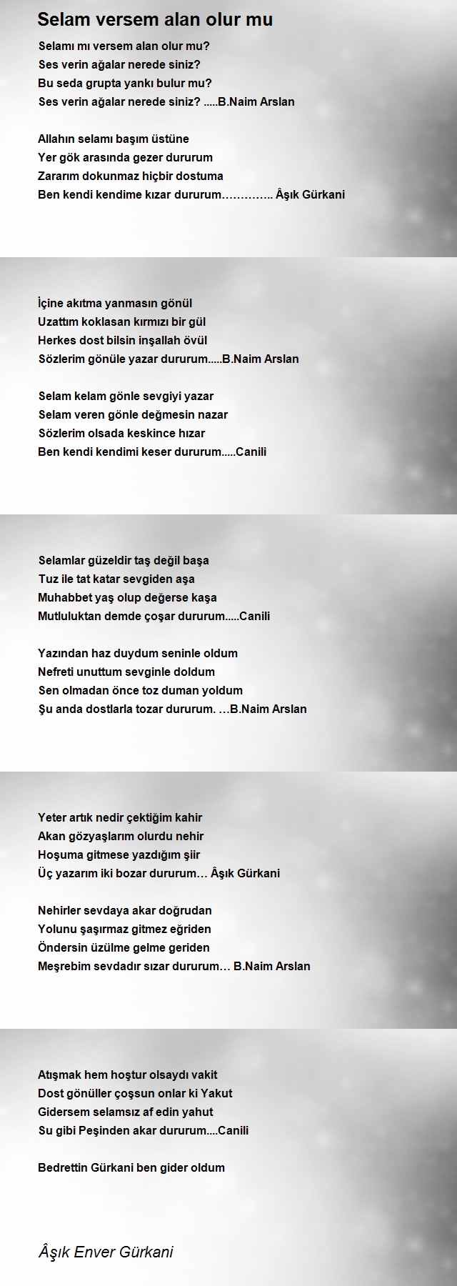 Âşık Enver Gürkani