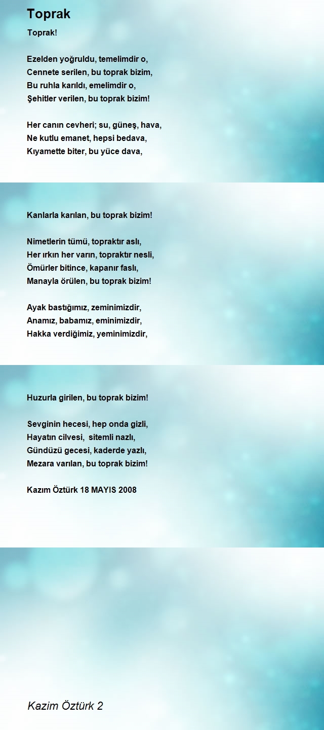 Kazim Öztürk 2