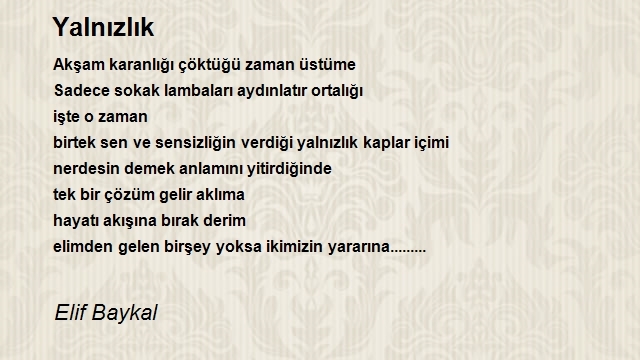 Elif Baykal