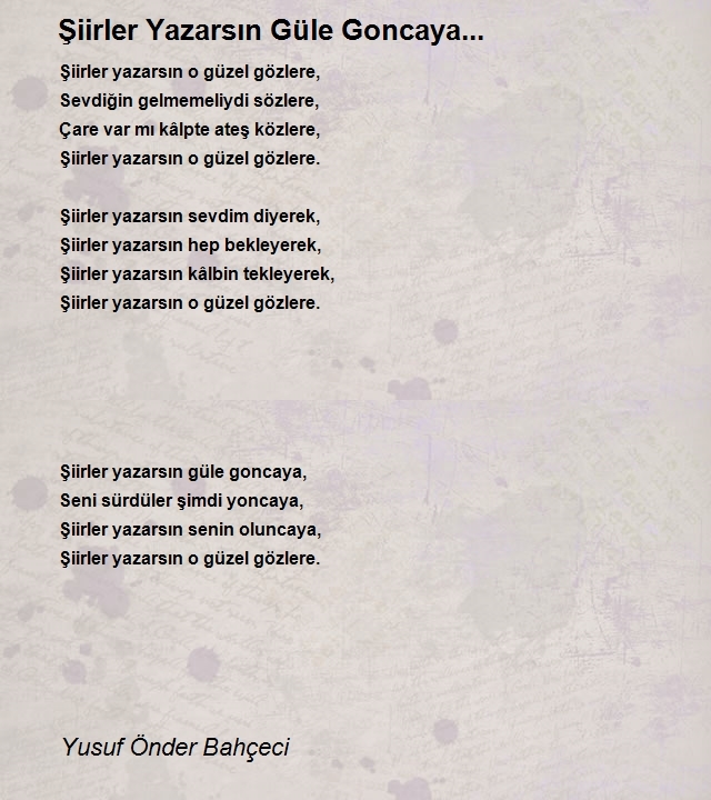 Yusuf Önder Bahçeci