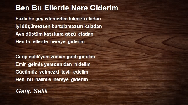 Garip Sefili
