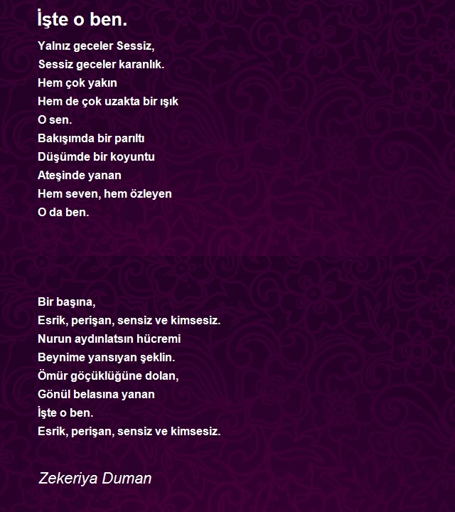 Zekeriya Duman