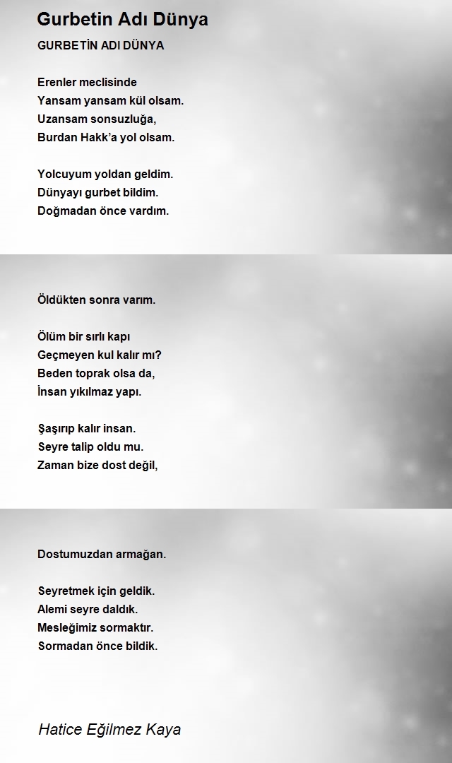 Hatice Eğilmez Kaya