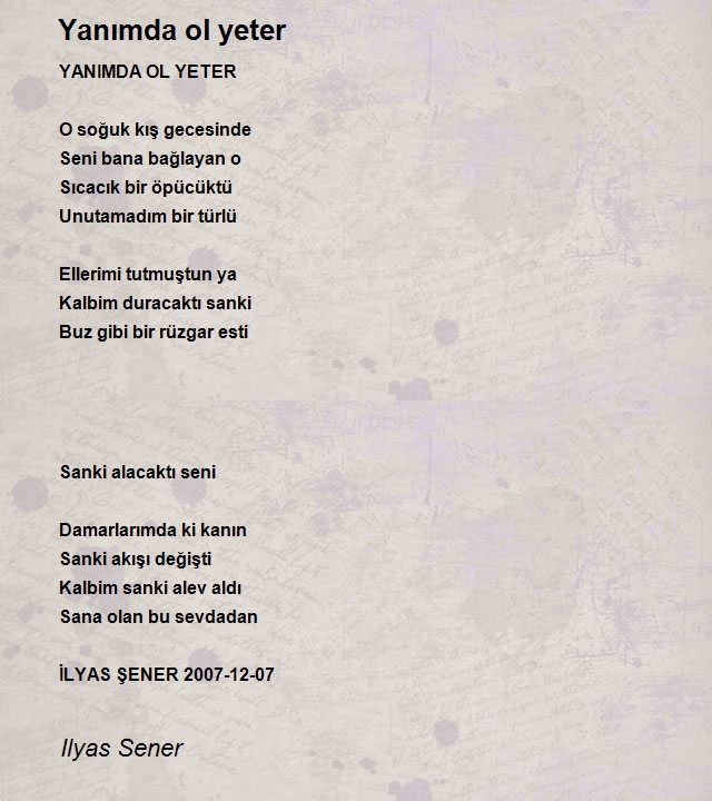 Ilyas Sener