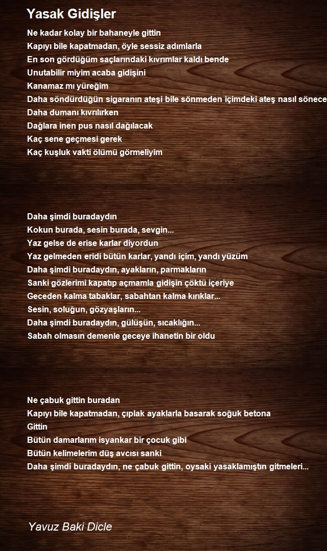 Yavuz Baki Dicle