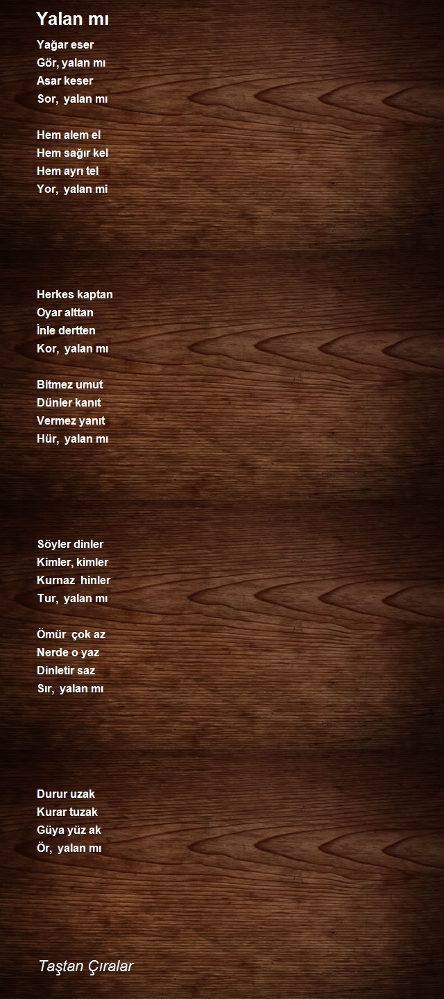 Taştan Çıralar