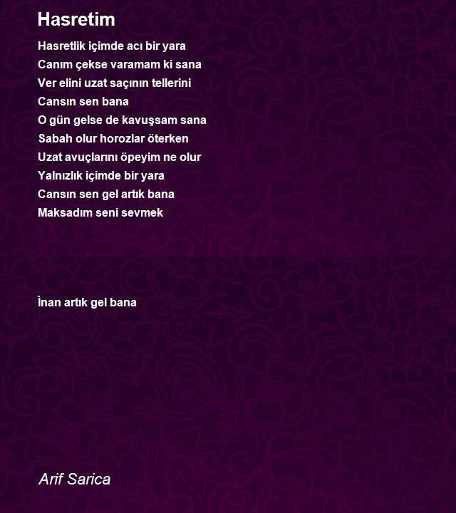 Arif Sarica