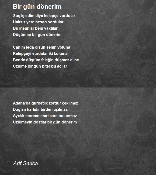 Arif Sarica