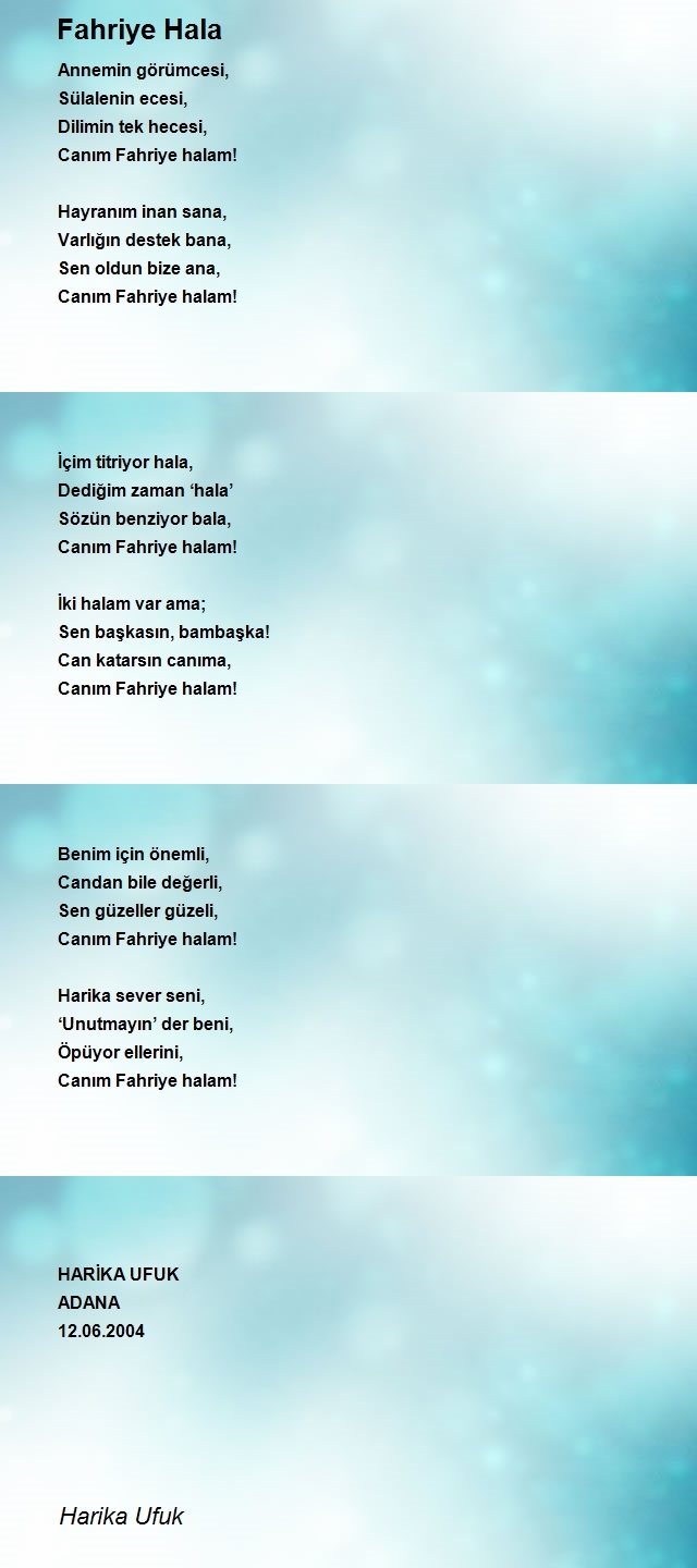 Harika Ufuk