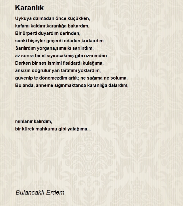 Bulancaklı Erdem