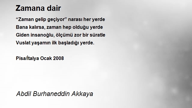 Abdil Burhaneddin Akkaya