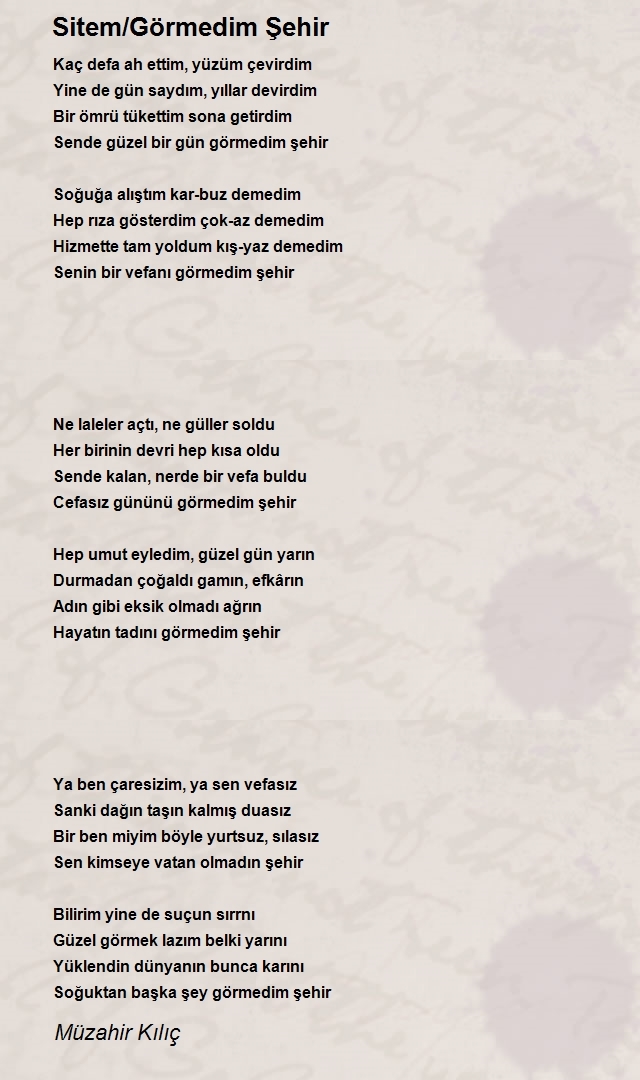 Müzahir Kılıç