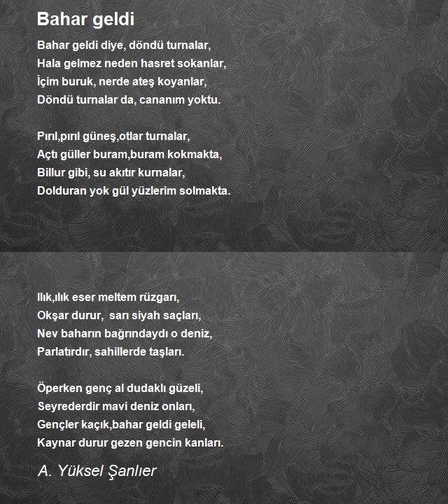 A. Yüksel Şanlıer