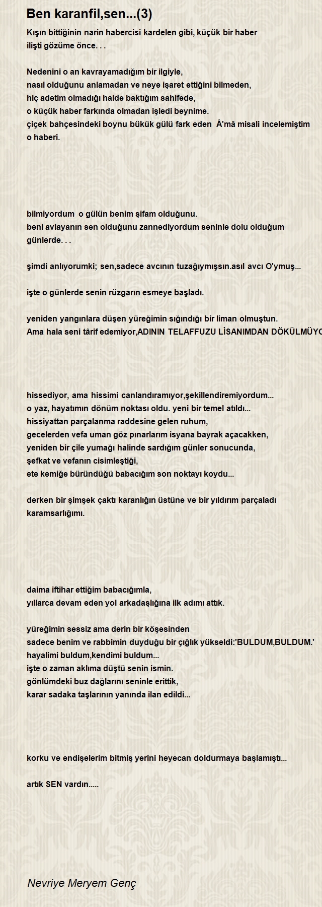 Nevriye Meryem Genç