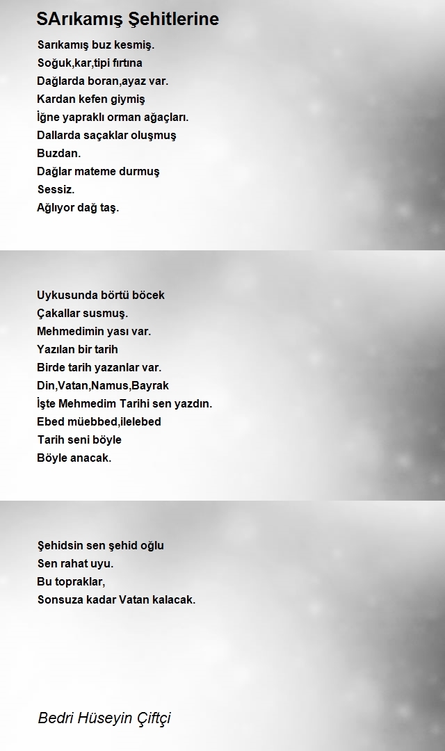 Bedri Hüseyin Çiftçi