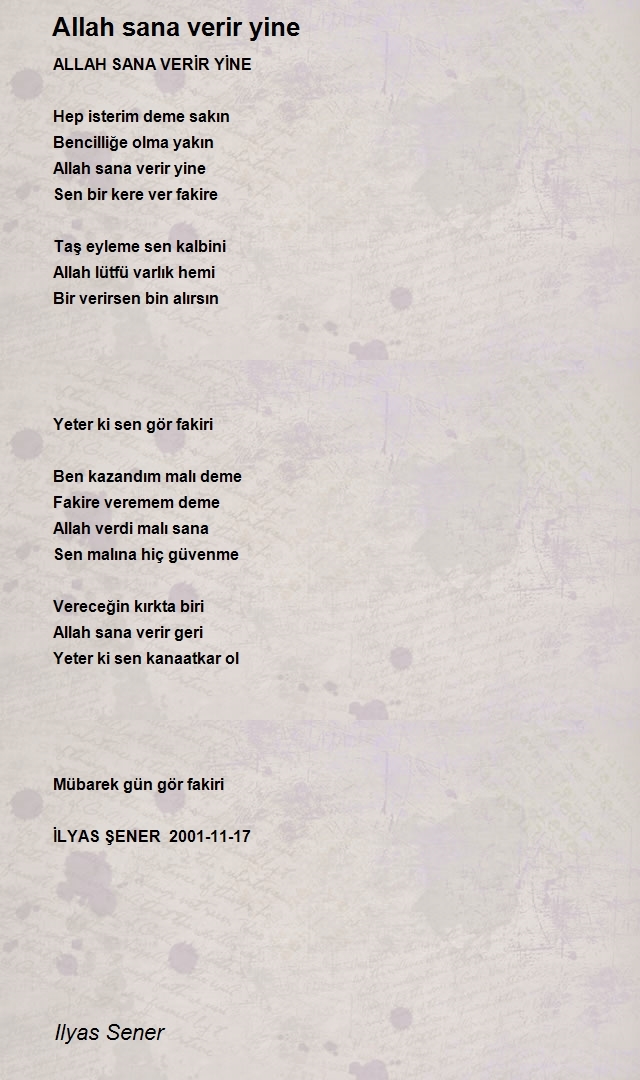 Ilyas Sener