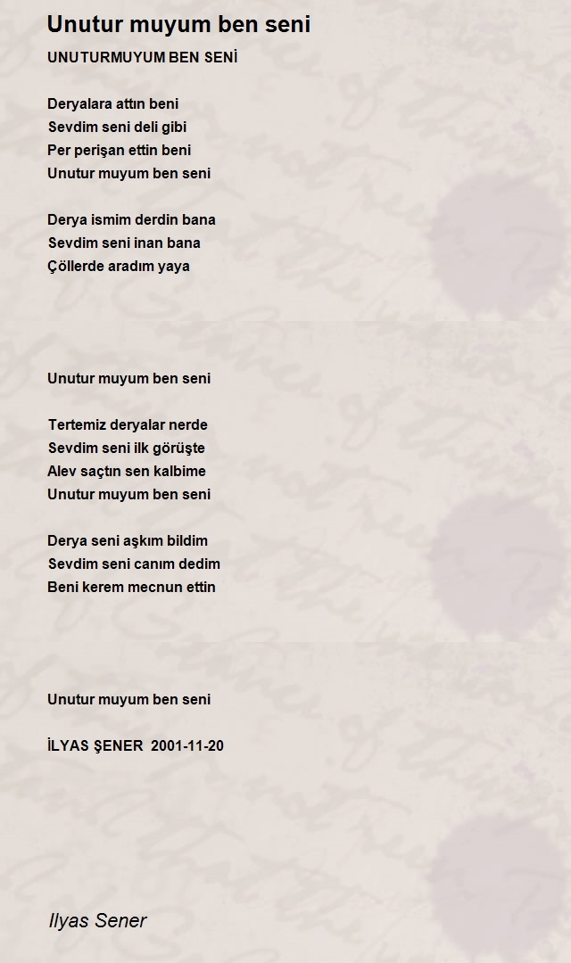 Ilyas Sener