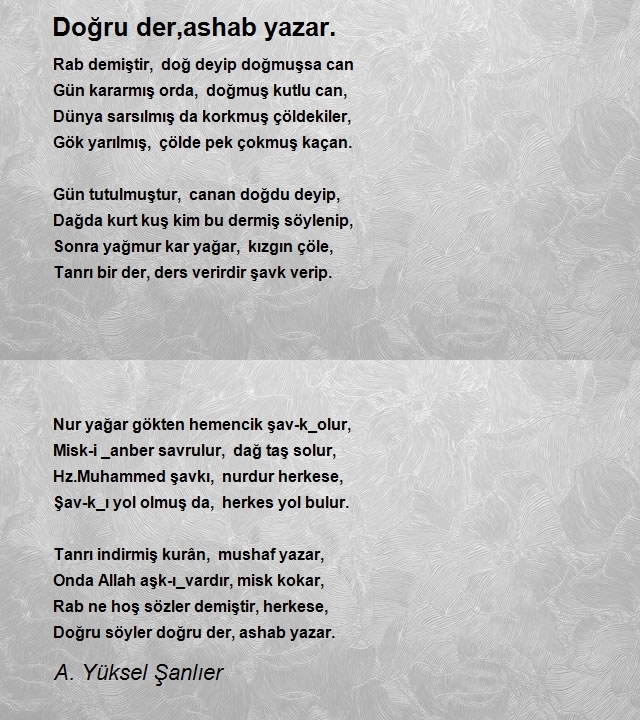 A. Yüksel Şanlıer