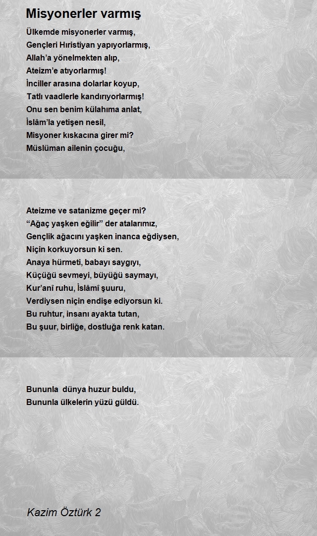 Kazim Öztürk 2