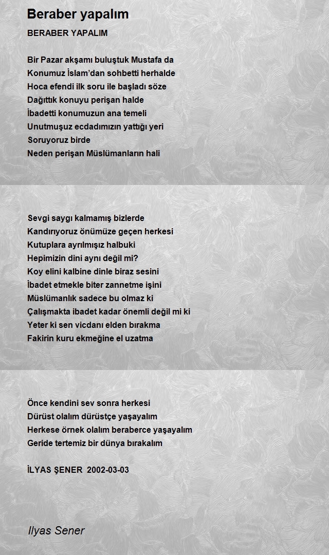 Ilyas Sener