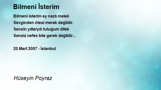 Hüseyin Poyraz