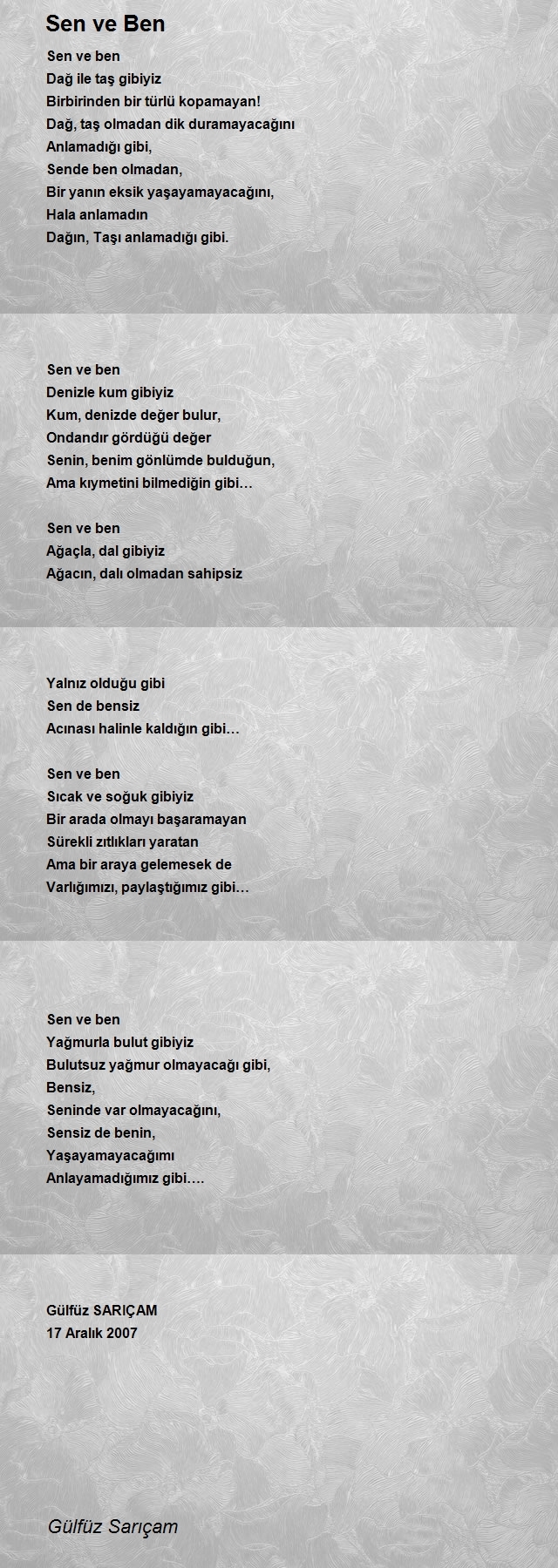 Gülfüz Sarıçam