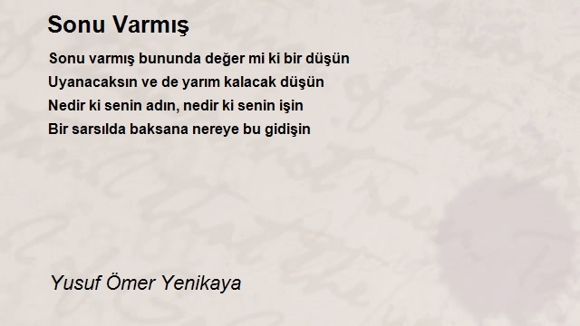 Yusuf Ömer Yenikaya