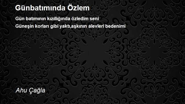 Ahu Çağla
