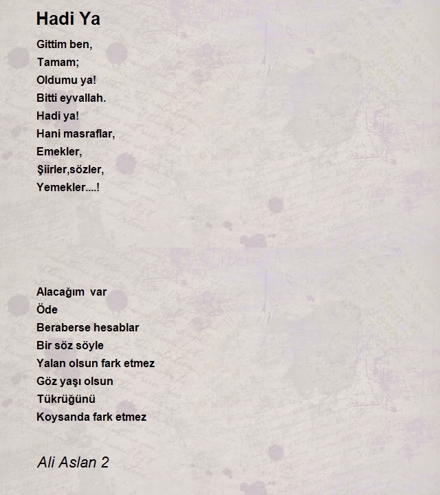 Ali Aslan 2