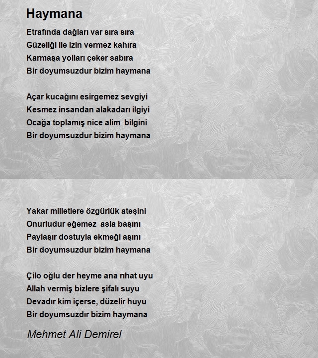 Mehmet Ali Demirel