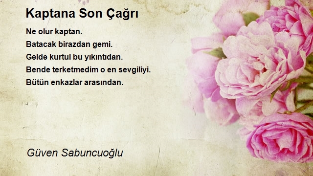 Güven Sabuncuoğlu