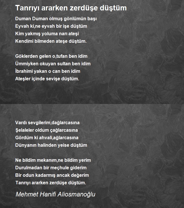 Mehmet Hanifi Aliosmanoğlu